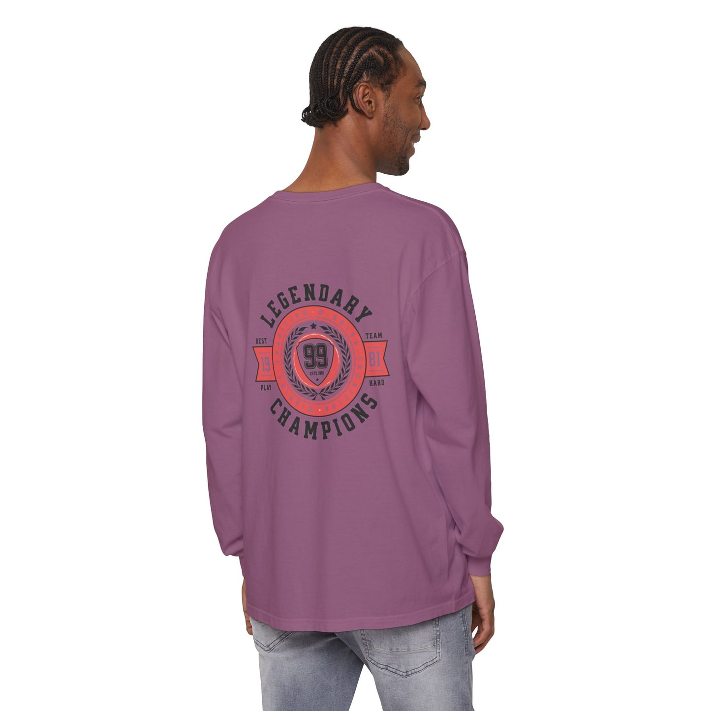 Legendary Champions Long Sleeve T-Shirt - Unisex Vintage Sports Tee