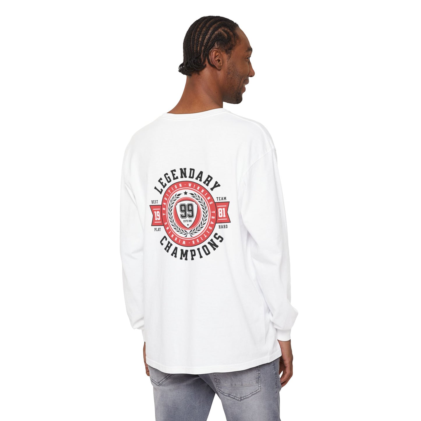 Legendary Champions Long Sleeve T-Shirt - Unisex Vintage Sports Tee