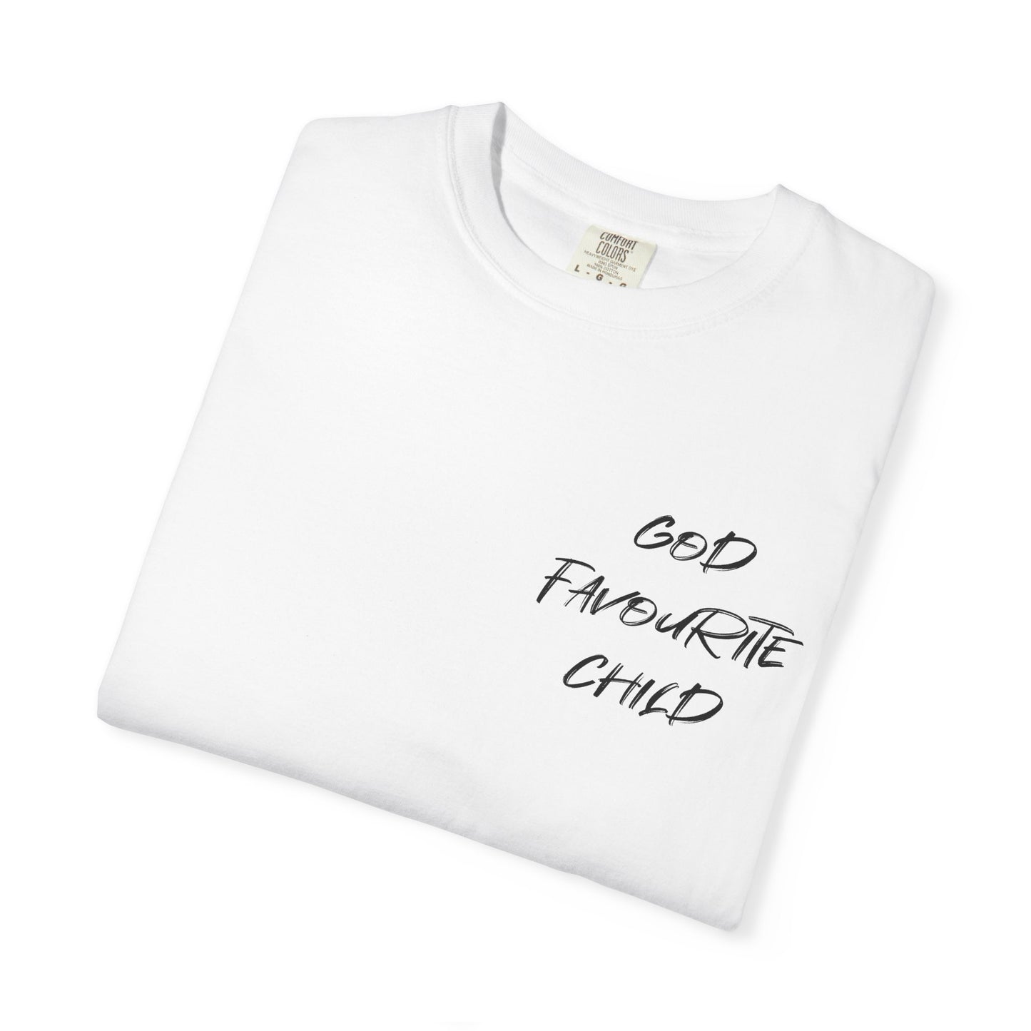 God's Favourite Child T-Shirt, Unisex Tee for Believers, Christian Gift, Faith Apparel, Everyday Casual Wear, Religious Shirt