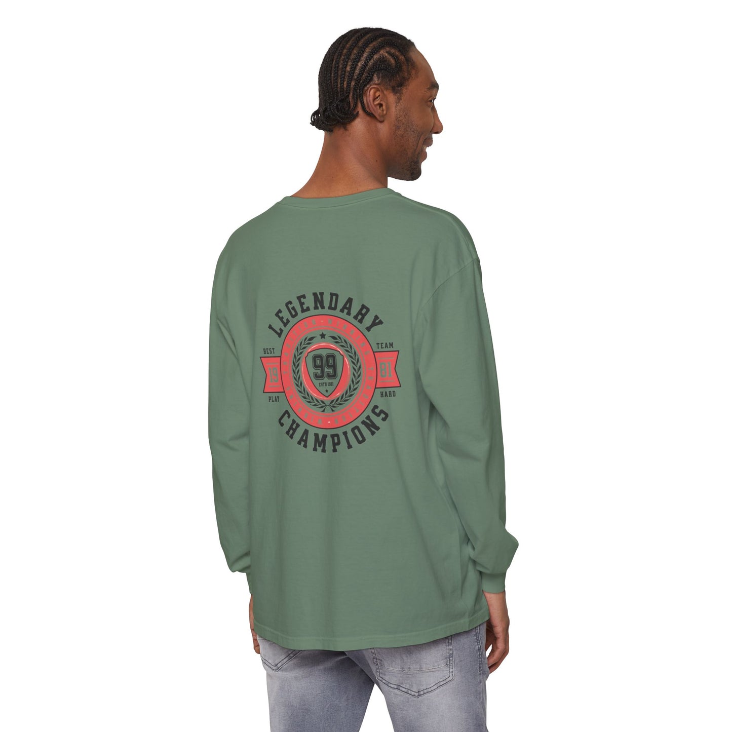 Legendary Champions Long Sleeve T-Shirt - Unisex Vintage Sports Tee