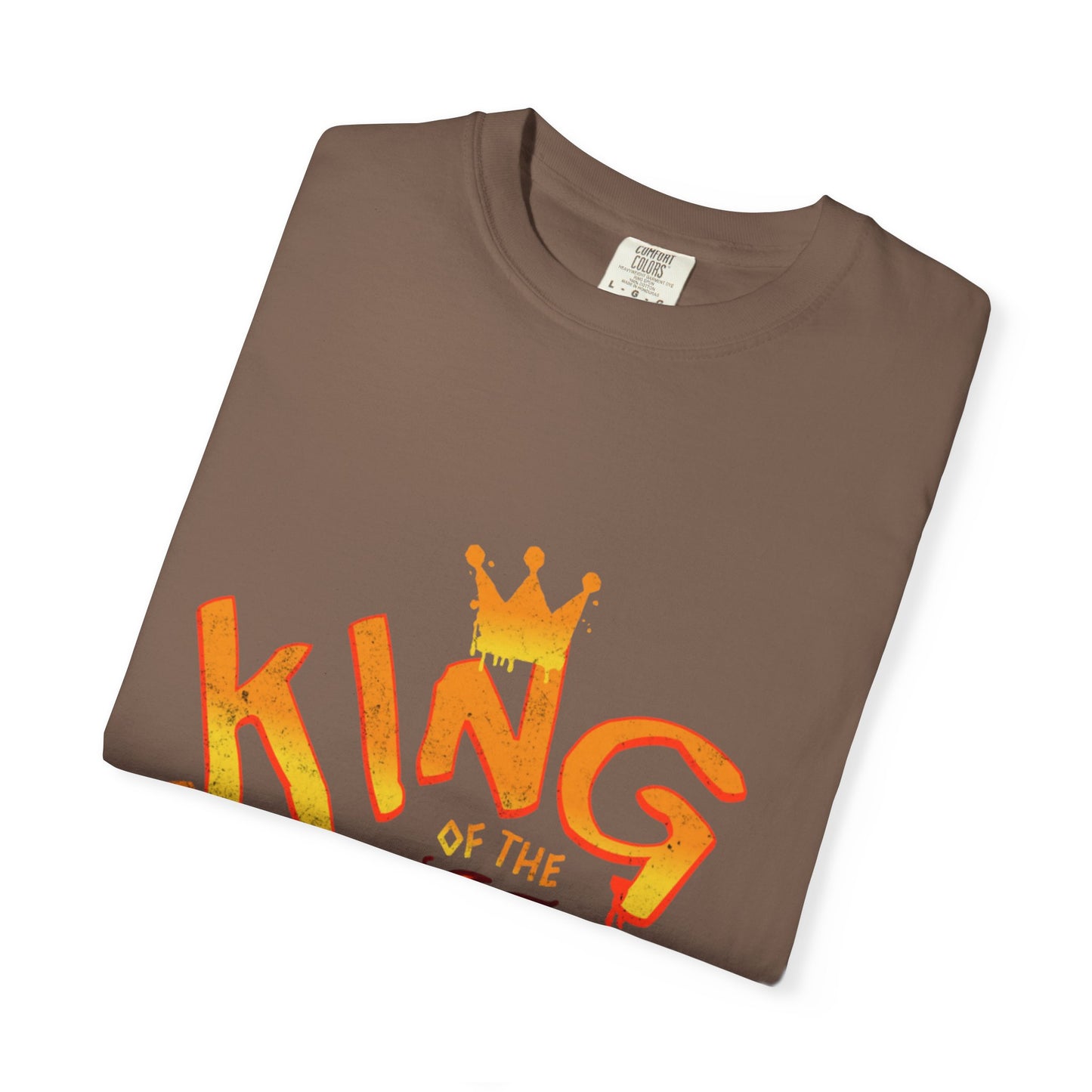 King of the Road Unisex Garment-Dyed T-Shirt - Perfect for Road Trips and Adventure Lovers