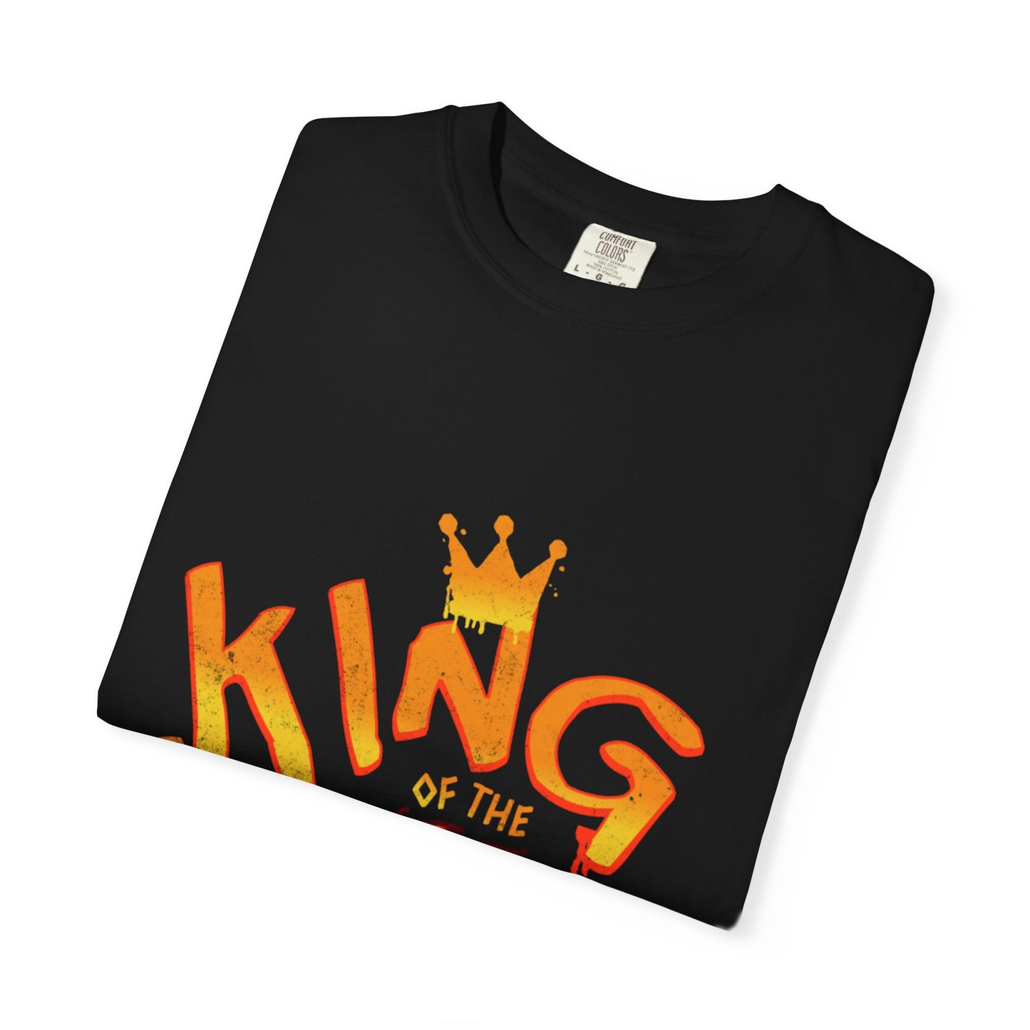 King of the Road Unisex Garment-Dyed T-Shirt - Perfect for Road Trips and Adventure Lovers