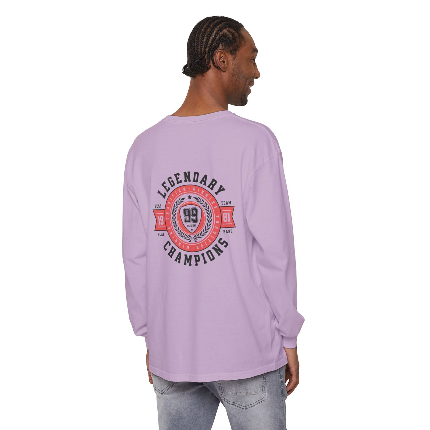 Legendary Champions Long Sleeve T-Shirt - Unisex Vintage Sports Tee