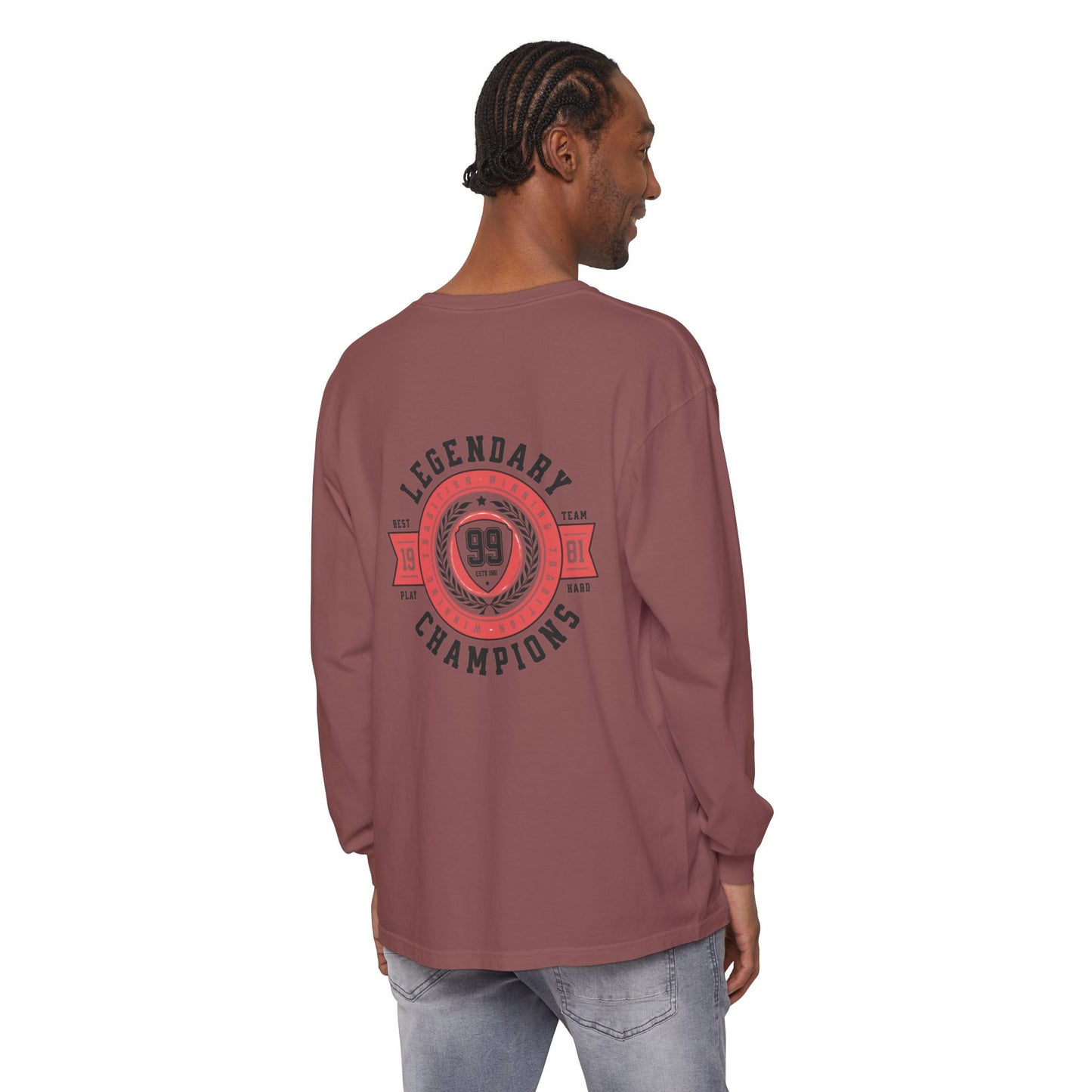 Legendary Champions Long Sleeve T-Shirt - Unisex Vintage Sports Tee