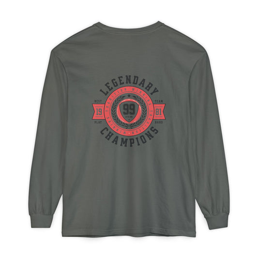 Legendary Champions Long Sleeve T-Shirt - Unisex Vintage Sports Tee