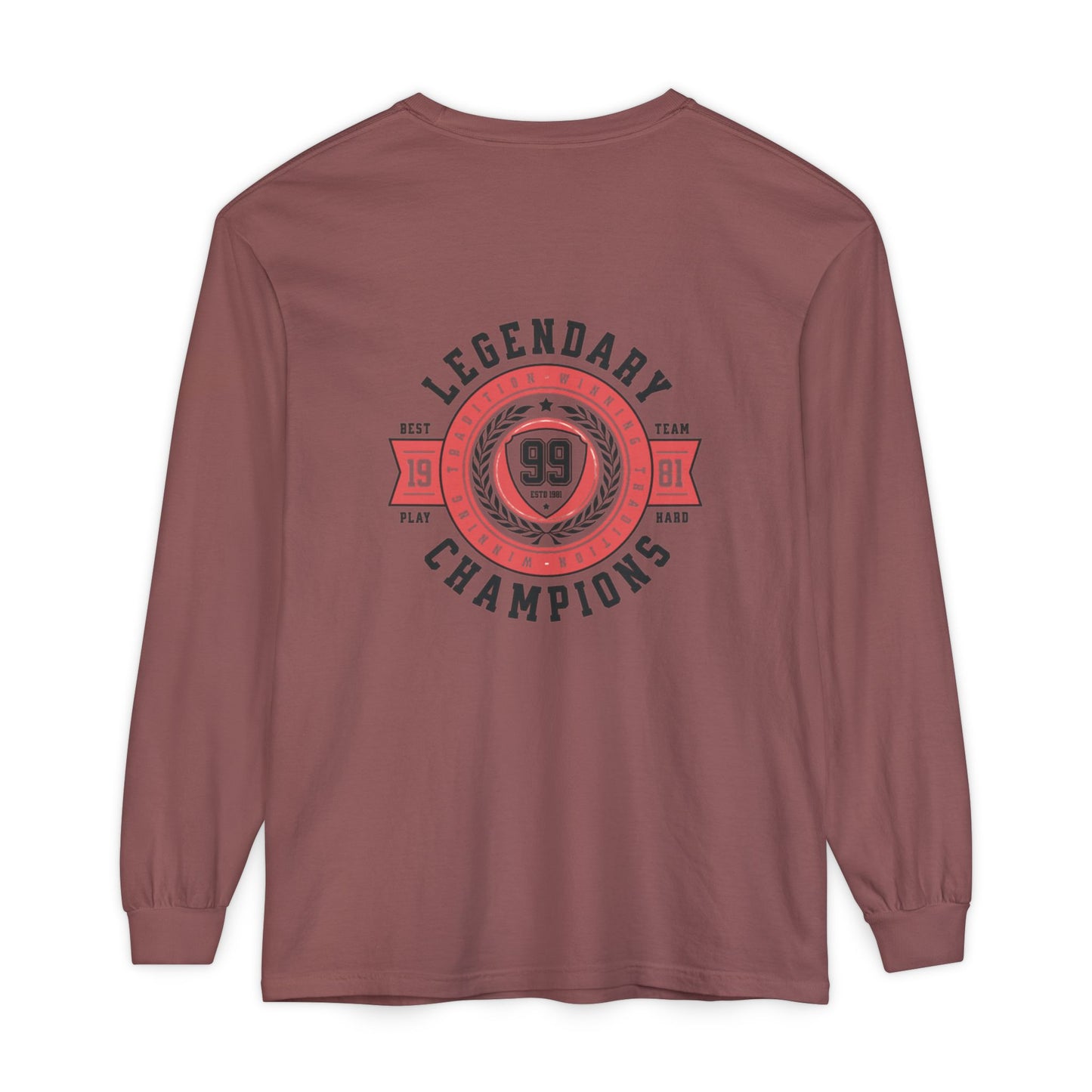 Legendary Champions Long Sleeve T-Shirt - Unisex Vintage Sports Tee