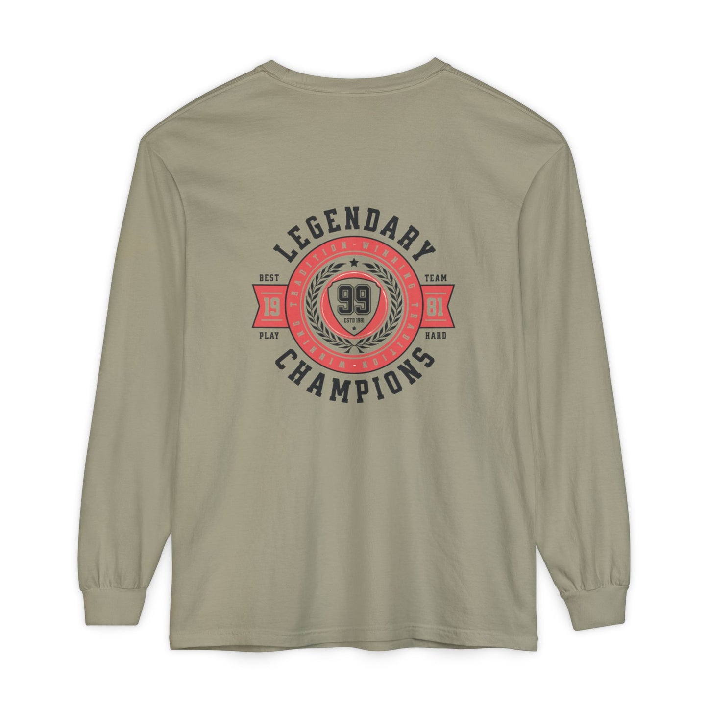Legendary Champions Long Sleeve T-Shirt - Unisex Vintage Sports Tee