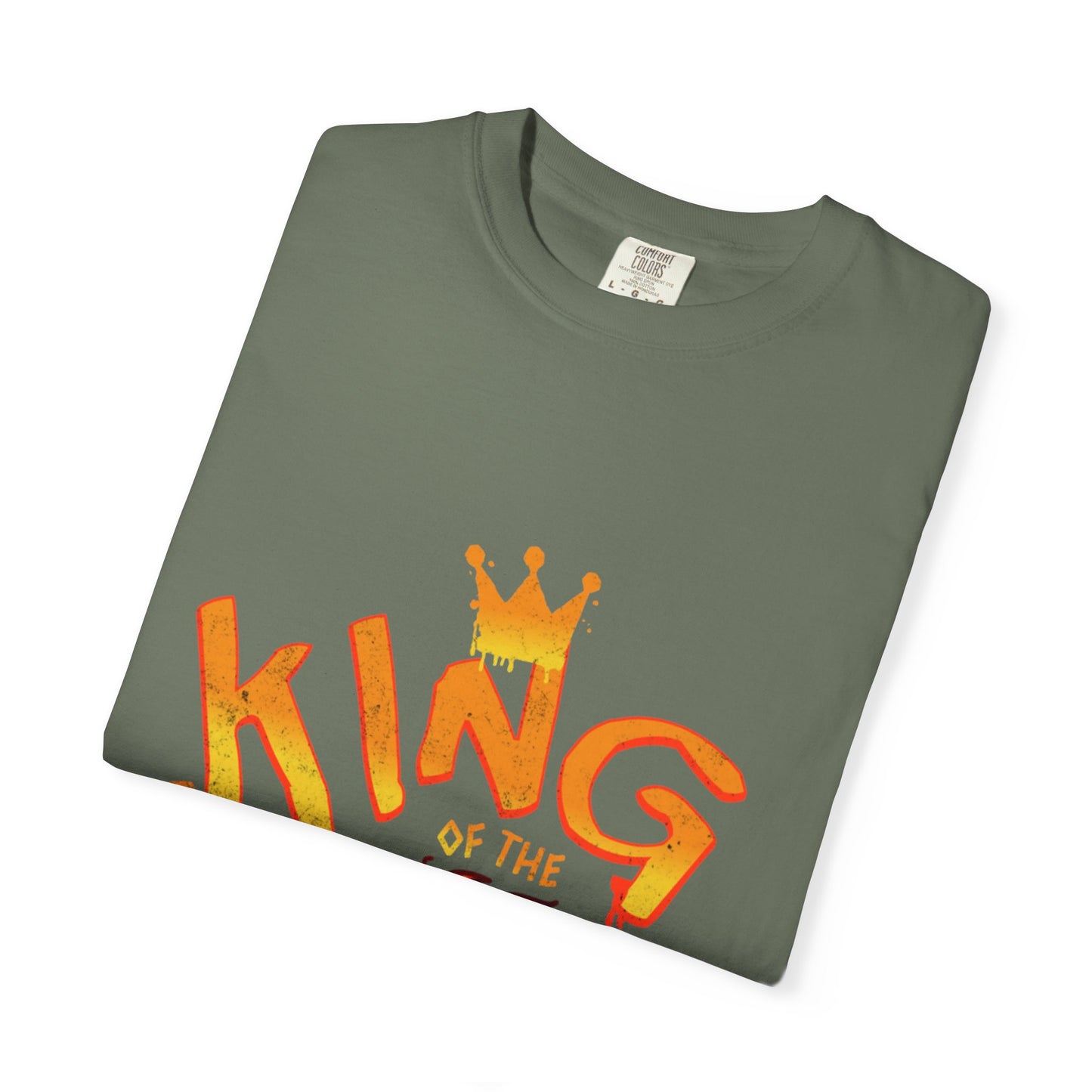 King of the Road Unisex Garment-Dyed T-Shirt - Perfect for Road Trips and Adventure Lovers