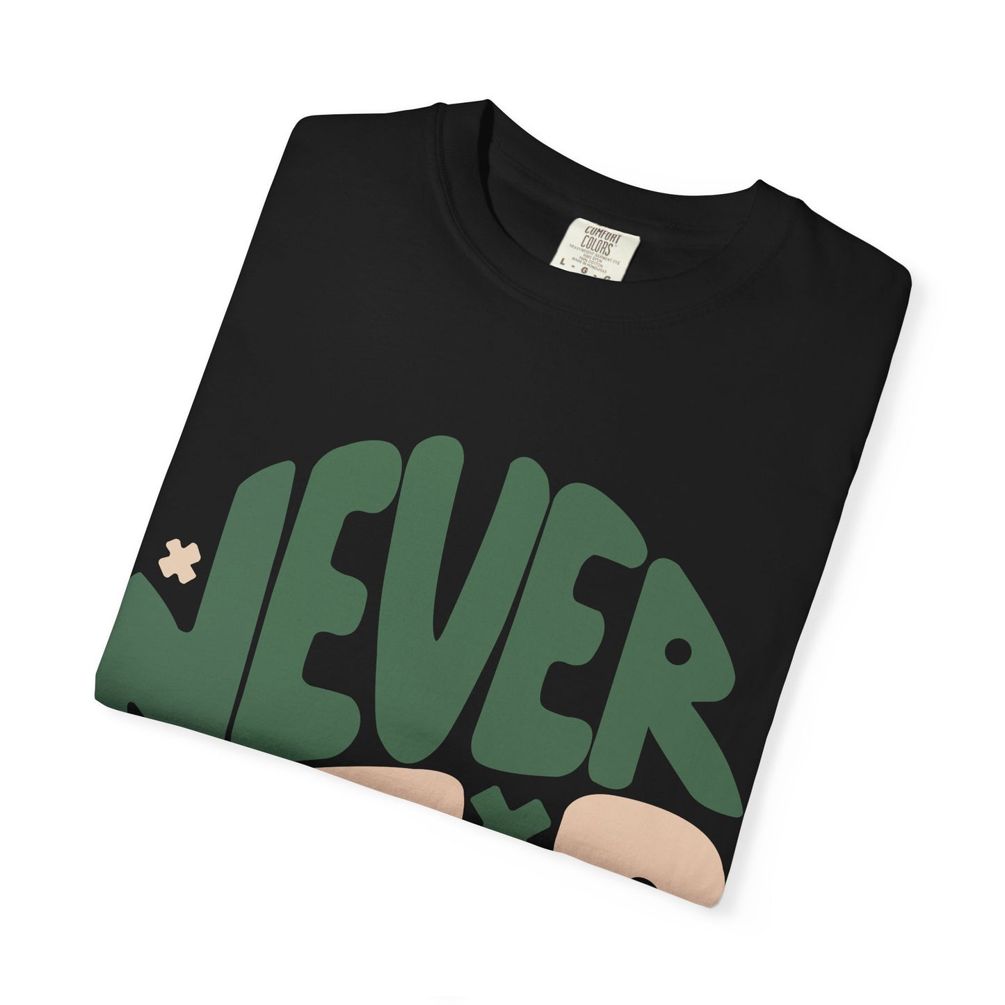 Motivational Unisex T-Shirt - 'Never Stop' Design - Perfect for Everyday Inspiration