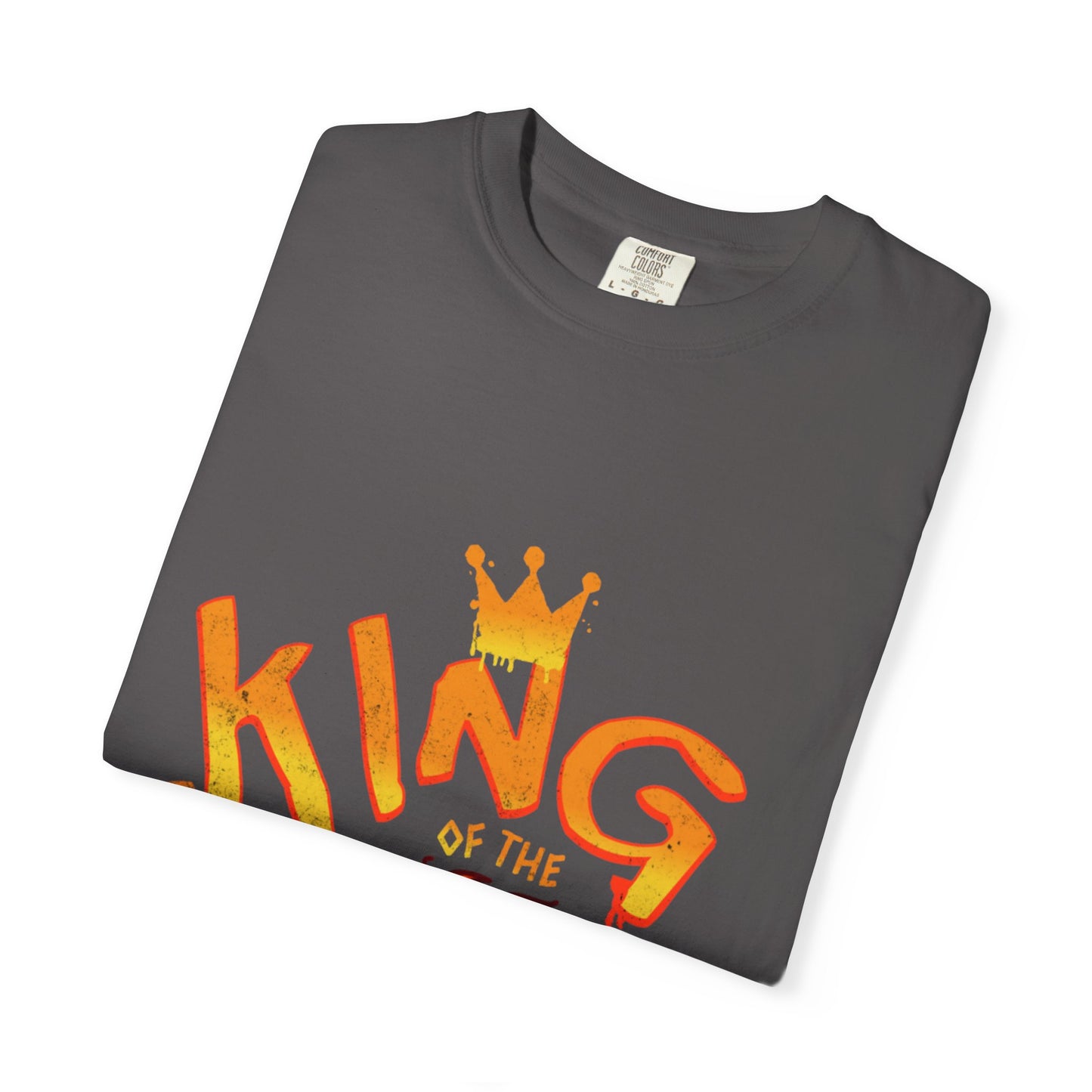 King of the Road Unisex Garment-Dyed T-Shirt - Perfect for Road Trips and Adventure Lovers