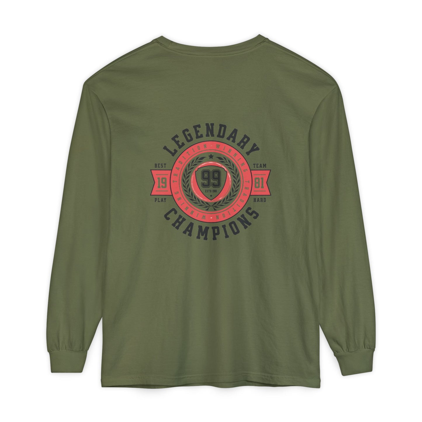 Legendary Champions Long Sleeve T-Shirt - Unisex Vintage Sports Tee