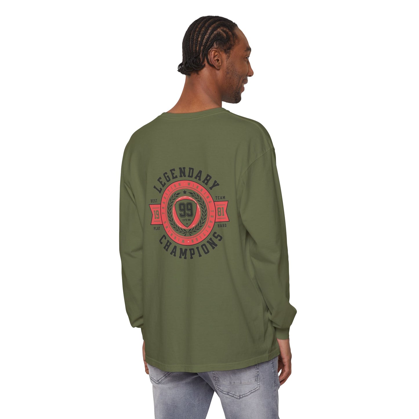 Legendary Champions Long Sleeve T-Shirt - Unisex Vintage Sports Tee