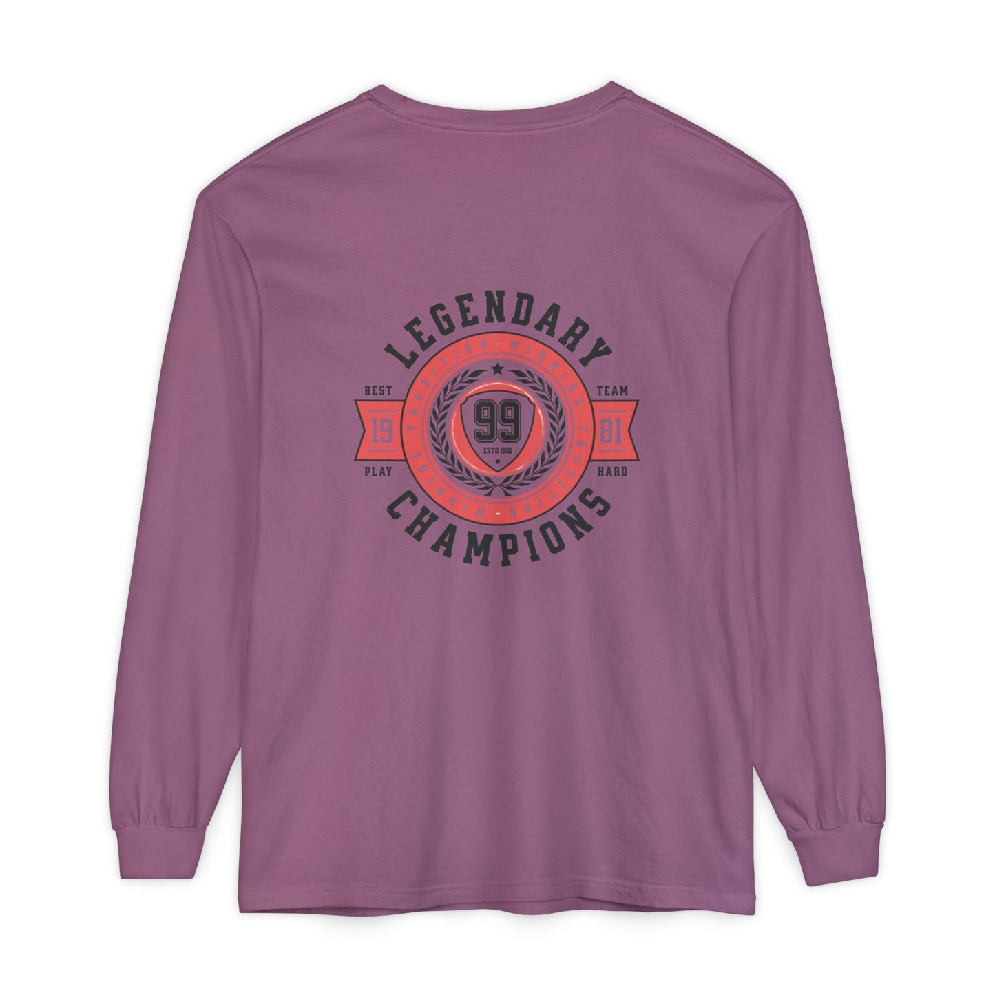 Legendary Champions Long Sleeve T-Shirt - Unisex Vintage Sports Tee