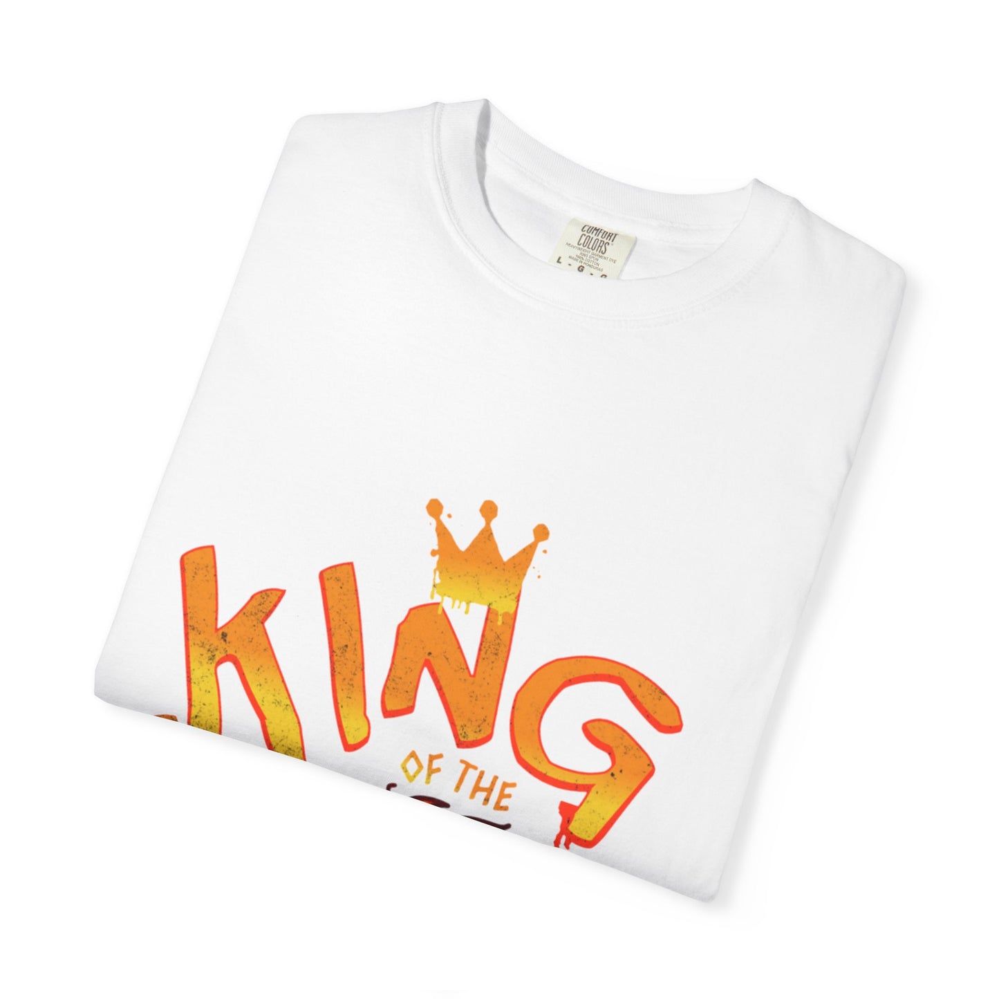 King of the Road Unisex Garment-Dyed T-Shirt - Perfect for Road Trips and Adventure Lovers