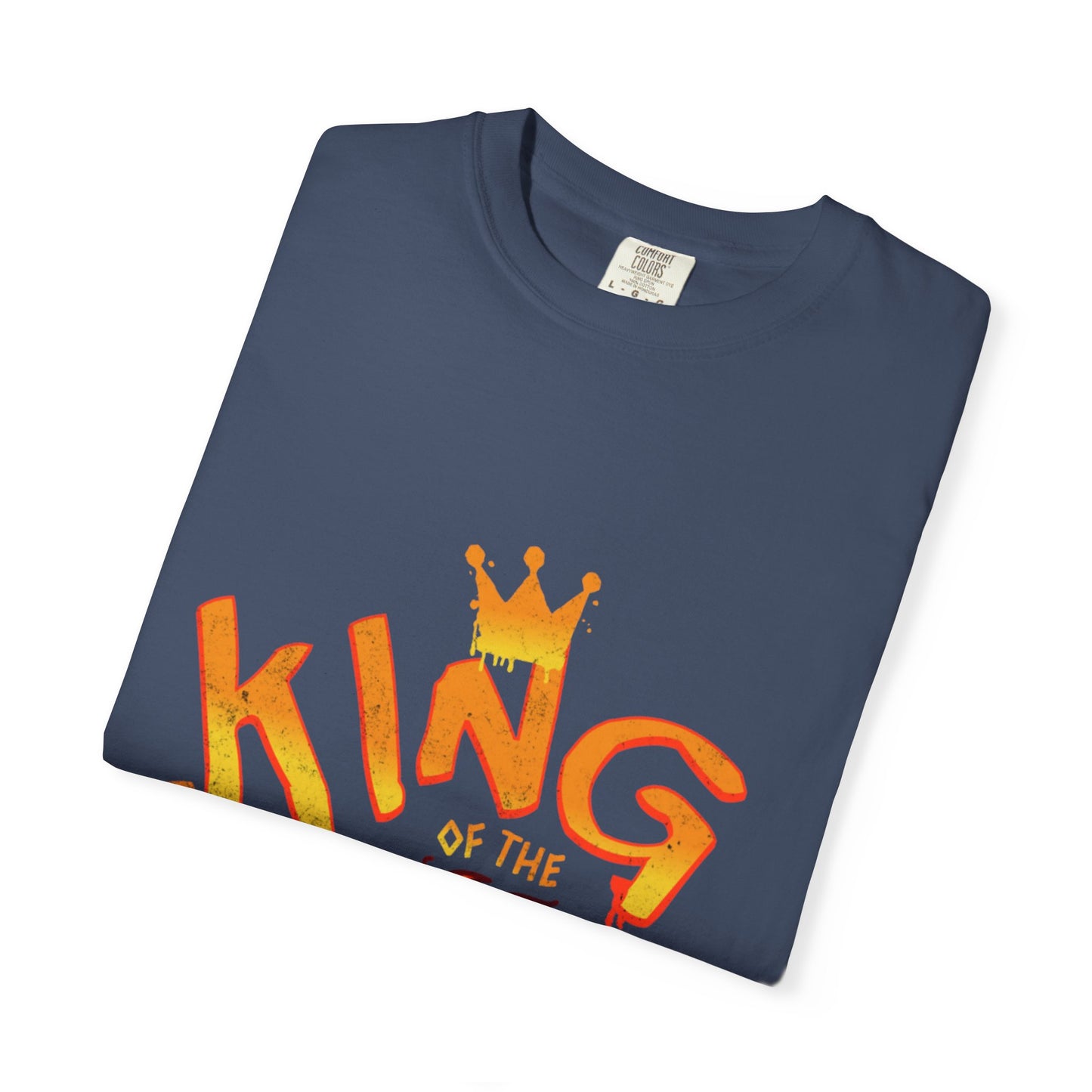 King of the Road Unisex Garment-Dyed T-Shirt - Perfect for Road Trips and Adventure Lovers