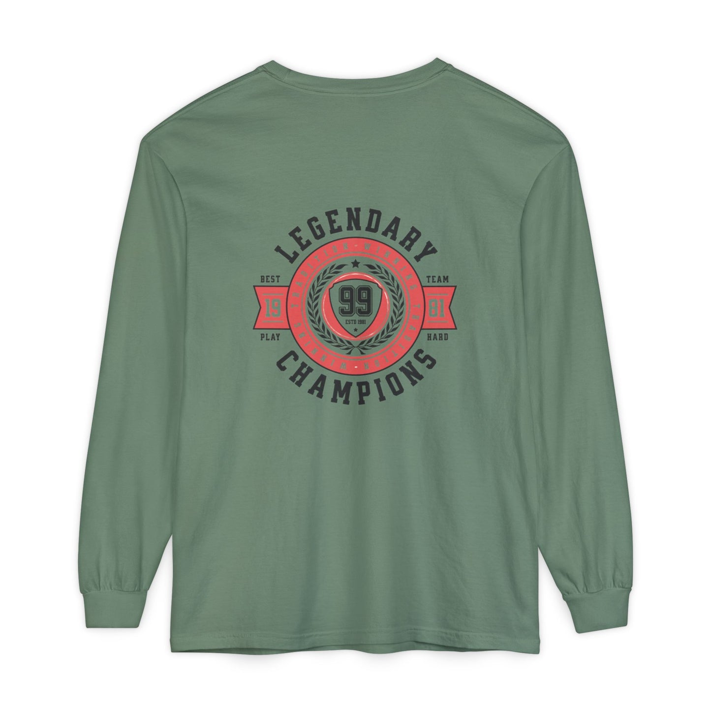 Legendary Champions Long Sleeve T-Shirt - Unisex Vintage Sports Tee
