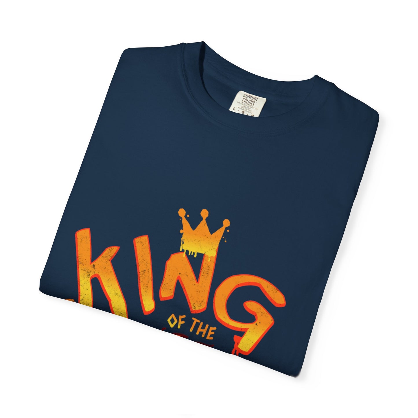 King of the Road Unisex Garment-Dyed T-Shirt - Perfect for Road Trips and Adventure Lovers
